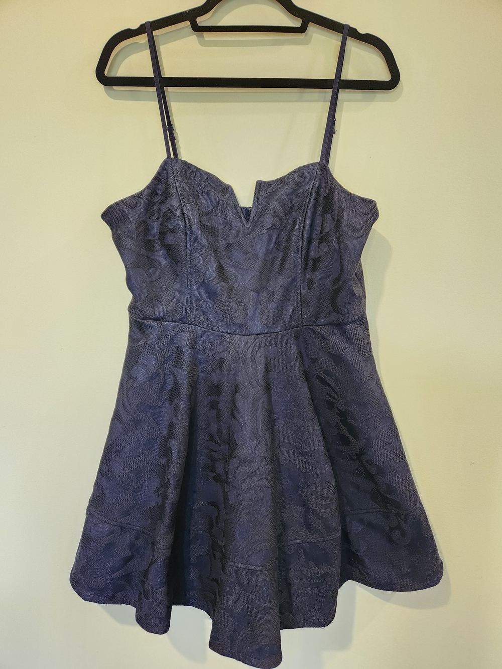 Charlotte Russe Navy Spaghetti-Strap Dress